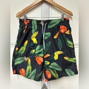 Tropical swim trunks - M